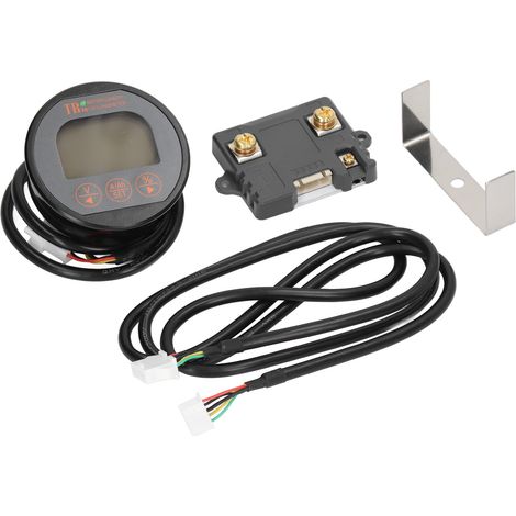 Testeur de tension et de courant pour batterie, moniteur de capacité, étanche 8-120 V, 0-75 A, pour une sécurité optimale