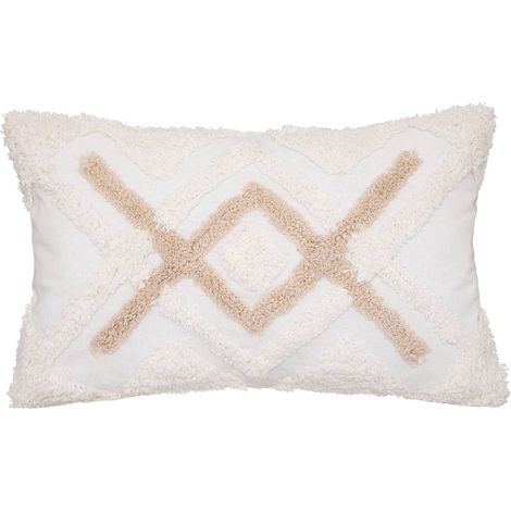 Copricuscino atelier bianco avorio 30x50cm - Atmosphera créateur d'intérieur