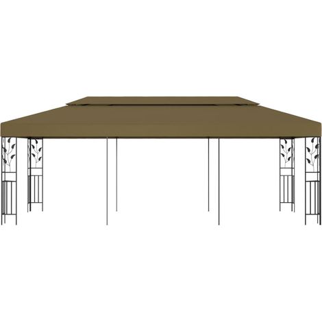 Chapiteau 6x3 m Taupe 180 g/m² CFW275486 (1/5)