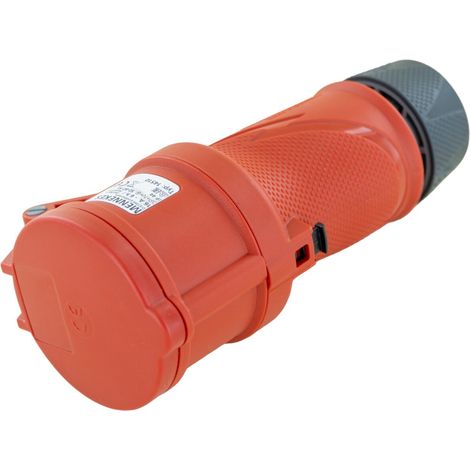 Prise CEE mâle 16 ampères 5 pôles 3x400V MW-Tech 13510 (1/4)