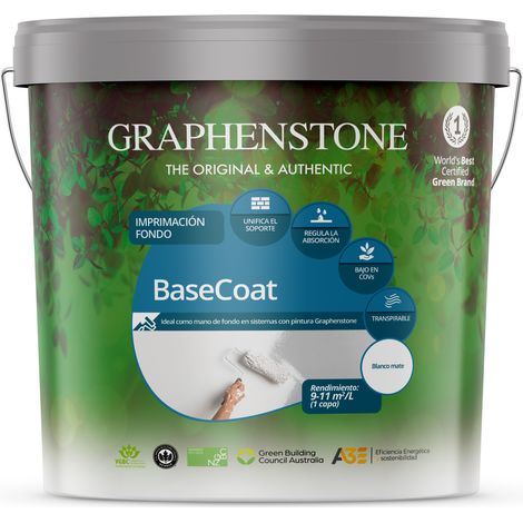 Imprimación Fondeo Base Agua BASECOAT blanco mate 4L