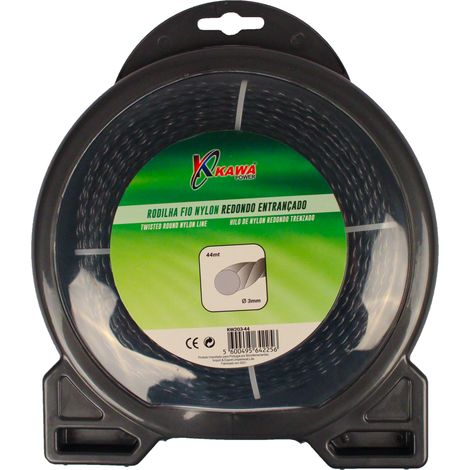 Kawapower Hilo de nylon helicoidal 3 mm 44 m (1/2)