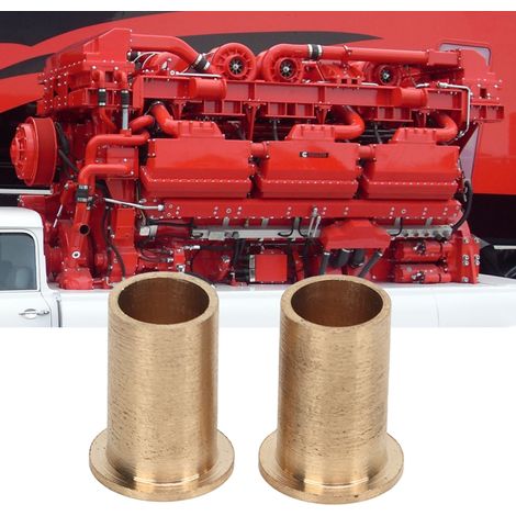 Pleuelbuchsen für Kurbelwelle und Drosselklappenwelle, ein Paar verbesserter Messingteile, passend für Cummins 12V Motoren von 1989 bis 1998 (Teilenummer: YSGM-8590). (1/5)
