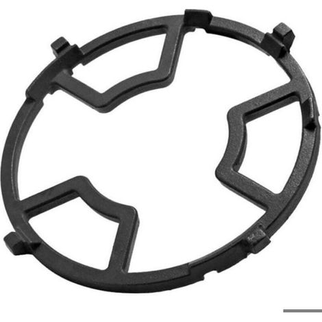 Support Fonte pour Poêle Wok Support pour Brûleur de Cuisinière à Gaz Accessoire de Remplacement Robuste pour Plaque de Femeo (1/4)