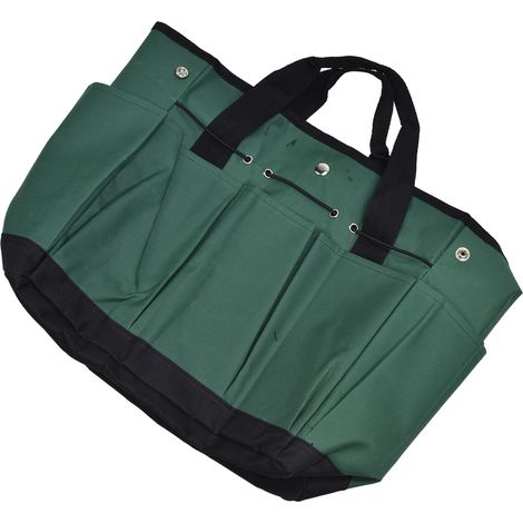 Sac de rangement pour outils de jardin, grande capacité, kit de jardinage portable, pochette à outils multi-poches pour menuisier, électricien, bricoleur (1/5)