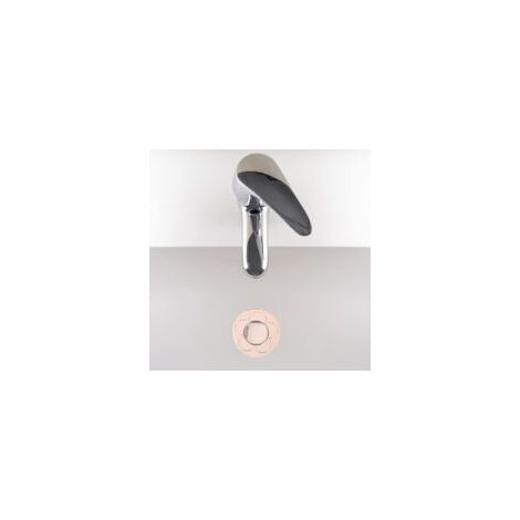 Tappo di scarico a scomparsa per lavabo, filtro per vasca da bagno con raccoglitore - Tappo di scarico anti-trabocco per lavabo - Crezuo