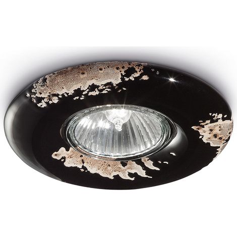 Spot Vintage Ceramica Nera 1 Luce Gu10 11Cm (1/3)
