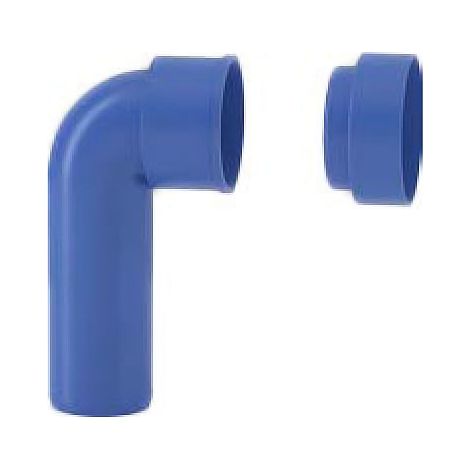 HTSW curva tecnica senza morsetto con tappo ø40 mm - gamma Triplus VS0650972 (1/2)