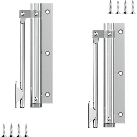 2 Pièces Ferme Porte, Porte Closers Réglable, Ferme Porte Automatique pour Usage Domestique et Commercial, Poids Maximum 25kg (1/5)