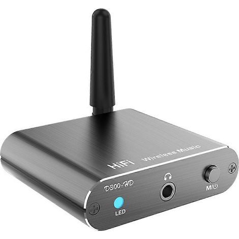 Récepteur Bluetooth 5.2 aptX-HD, adaptateur audio HiFi avec sortie AUX/coaxiale 3,5 mm, compatible avec les amplificateurs de haut-parleurs de voiture. (1/5)