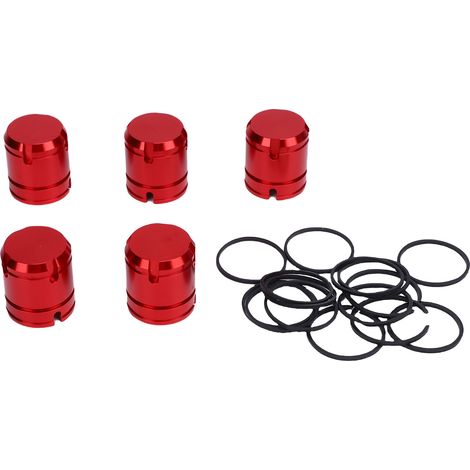 Kit Pistons Accumulateur Boite Auto Ortviai 45RFE/545RFE/66RFE/68RFE Métal Rouge 5 Pièces avec Joints (1/5)