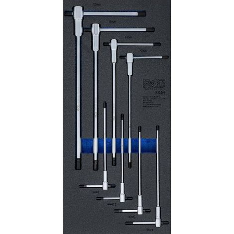 Jeu de 8 Tournevis à Poignée en T Coulissante 2-10 mm - Six Pans Femelle - Précision et Confort d Utilisation - D-Work (1/5)