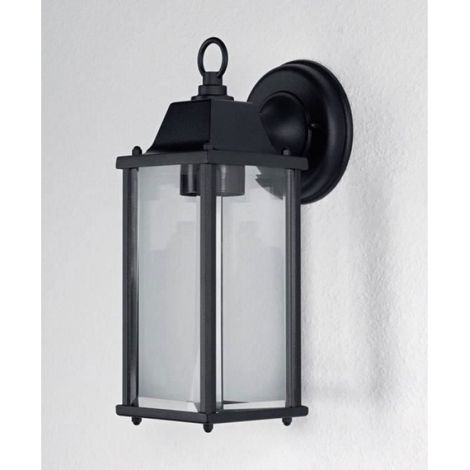 Applique extérieure noir - 1x E27 LED - Aluminium - 29.3 x 10.5 x 15 cm (1/4)