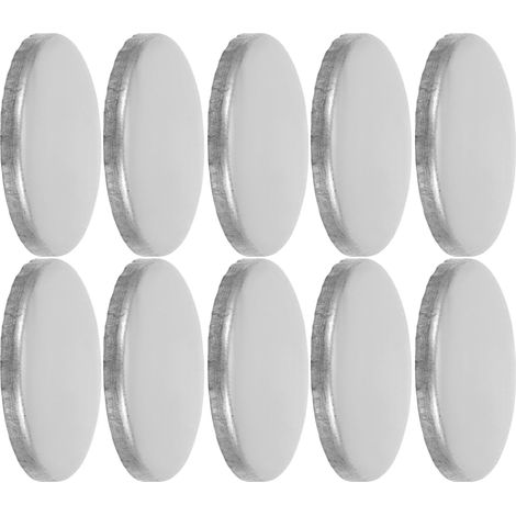 Runde Geländerendkappen 10 Stück 40mm aus Eisen für