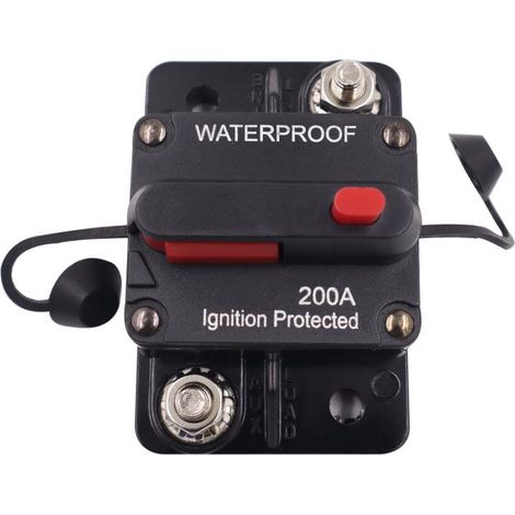 200 A, 12–48 V wasserdichter Leitungsschutzschalter mit automatischer Rückstellung (1/2)