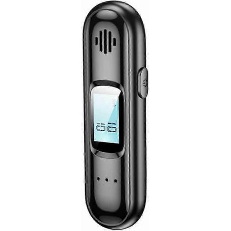 Éthylotest portable sans contact, rechargeable, avec écran LED, affichage numérique et test d'haleine automatique. (1/5)