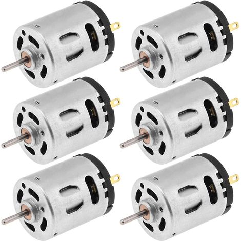 ChgImposs RS360 DC Motor 6V24V 9800RPM 24000RPM High Speed Carbon Brush Micro Motor for DIY Toys Hair Dryer Electric Fans (1/5)