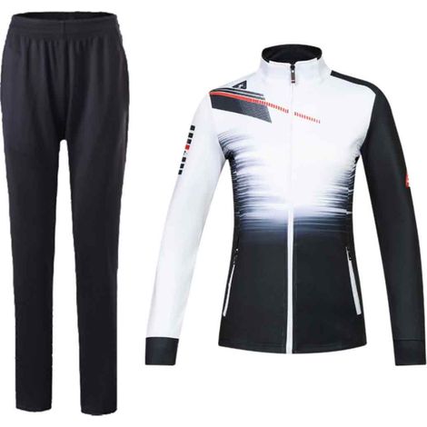 Vêtements de badminton automne-hiver pour hommes et femmes, pantalons à manches longues, maillot de sport (1/5)