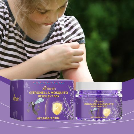 Lemongrass Mosquito Repellent Beads, Herbal, Suitable for Home and Outdoor Use - 100g (1/5)