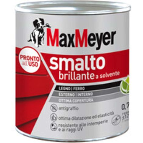 MAX SMALTO BRILLANTE T. DI MORO R8017 0,750 L - 4 pezzi