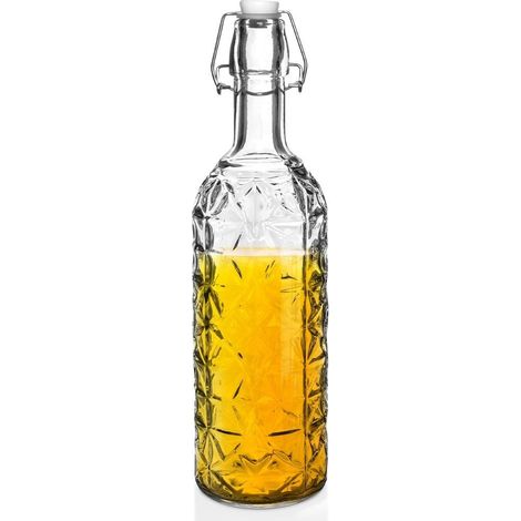 Glasflasche mit Clip, 750 ml (1/5)