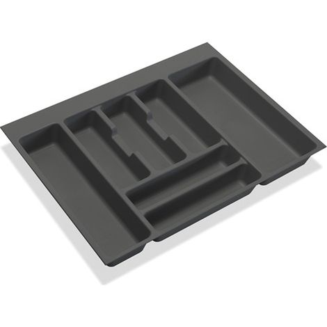 Organiseur de tiroir gris anthracite - EMUCA - 8326123
