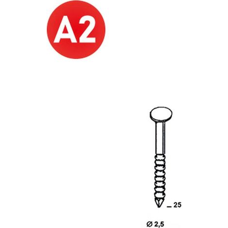 3 600 Pointes Annelées Inox A2 16° (Coil) - 2.5x25 mm - D-Work (1/4)