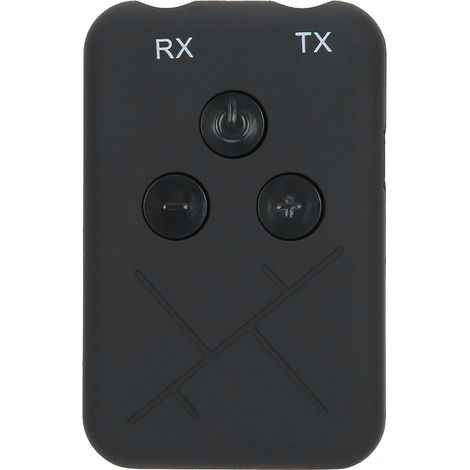 Émetteur-récepteur audio sans fil 2 en 1, système de voiture à conduite libre 3,5 mm, noir pour Bluetooth 4.2 (1/5)