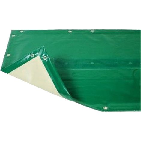 Bâche hiver Luxe verte compatible piscine naturalis rectangulaire