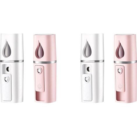 4X Nano Mist PulvéRisateur Refroidisseur Vapeur Humidificateur USB Rechargeable Hydratant NéBuliseur Beauté Soins de la Peau (1/5)