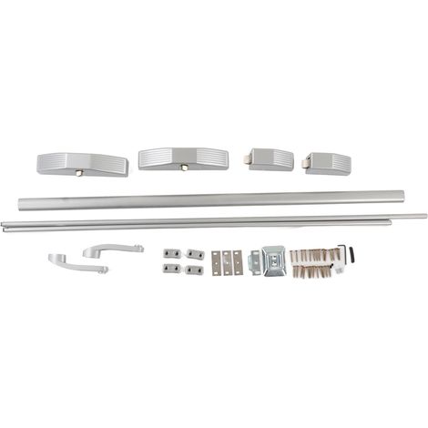 Serrure à tige de poussée, ouverture de porte facile, évasion solide pour centre commercial, utilisation en usine, Double Point de verrouillage (1/5)