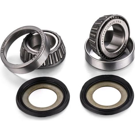 Biellettes de direction Factory Links 2025/02 avec joints pour Kawasaki KX 65 '00-'23, KX 80/85 '92-'25, KX 100 '95-'21, KLX 140 '08-'22, Yamaha YZ 65 '18-'25, YZ 85 '02-'25, bras oscillant Honda GL 1