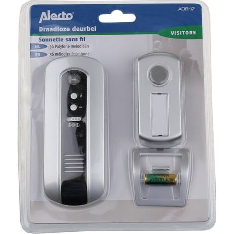 Alecto - adb17 sonnette sans fil - adb17 - 8712412561544