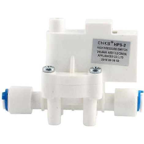 Régulateur de vanne de réduction en plastique PP 1/4" pour purificateur d'eau par osmose inverse (1/5)