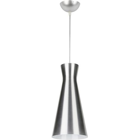 Suspension indus cuisine argent chromée Ø12 E27 VERONE (1/2)