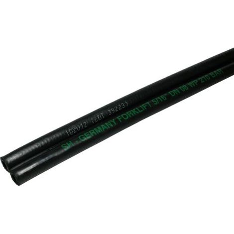 Tuyau hydraulique double DN10 1SC 180 bar