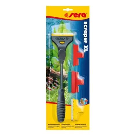 Aquariumschaber sera scraper xl 30 cm wechselbarer Kopf