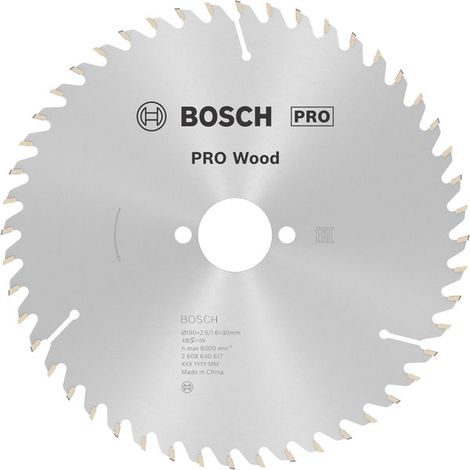 Bosch PRO Holz KSB,190x2.6x30mm,T48 - 2608640617