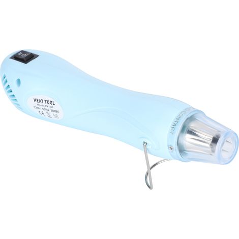 Pistolet thermique bleu à double vitesse pour feuilles thermorétractables, réglage rapide, 220V EU (1/5)