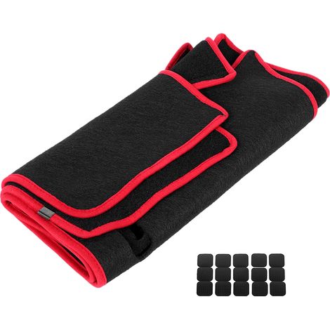 Tableau de bord anti-lumière pour voiture, tapis de protection en similicuir, couvre-instruments, compatible CC (1/5)