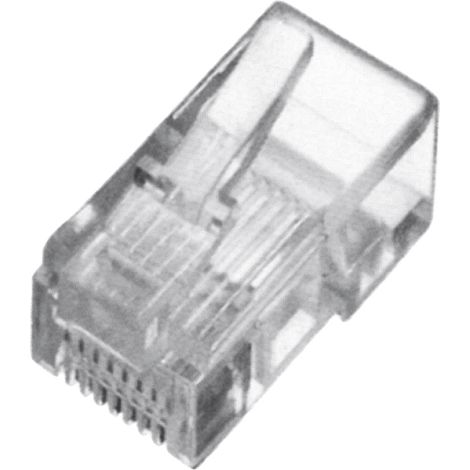 Digitus A-MO 6/6 SF RJ12 Modular-Stecker A-MO 6/6 SF Stecker, gerade Polzahl Sensoren 6P6C 1 St.