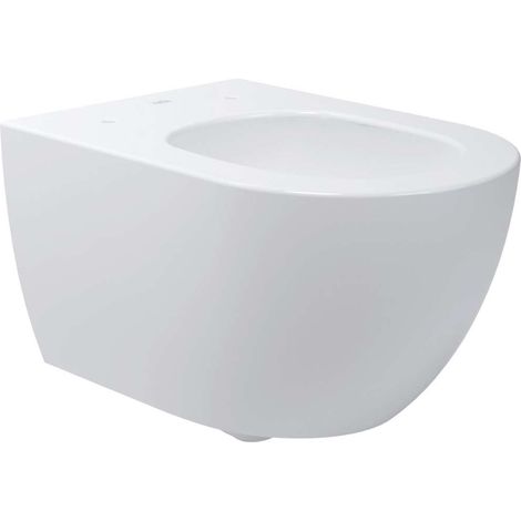 kielle Oudee - WC suspendu, Vortex Rimless+, blanc 30102020 (1/4)