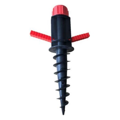 Support de Parasol,Pied Parasol à Visser dans Le Sol, pour Plage Sable ou Terre Pieds de Parasols,Crochets de Parasol,Pied Parasol Sable.. (1/5)