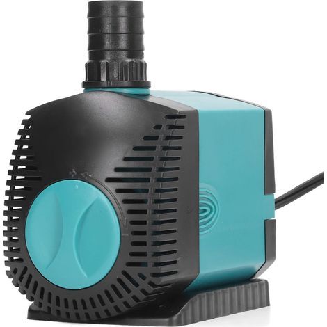 Applicable Pompe à Eau Submersible 2500L/H, ABS 50W Conversion de Fréquence Pratique Fonctionnement Fiable Faible Consommation d'énergie Stable Pompe Submersible Robuste pour Aquariums (Prise UE 220-2 (1/5)