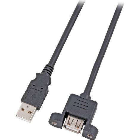 MANHATTAN Cavo USB2.0 A/A M/F da pannello 3,0 metri (1/2)