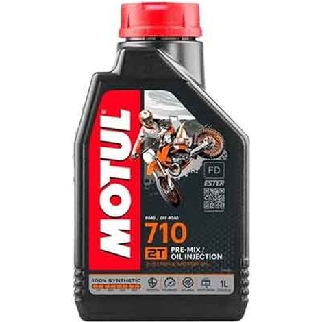 LUBRIFICANTE MOTO '710' 2 TEMPI MOTUL 1 lt