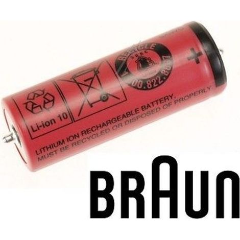 BRAUN BATTERIA RASOIO ELETTRICO SERIE 7 9 SILK EPIL 1300MAH 81377206 ORIGINALE