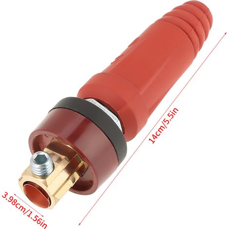 Connecteurs rapides européens DKJ35-50 (fiche et prise) pour câbles de machines à souder (1/5)