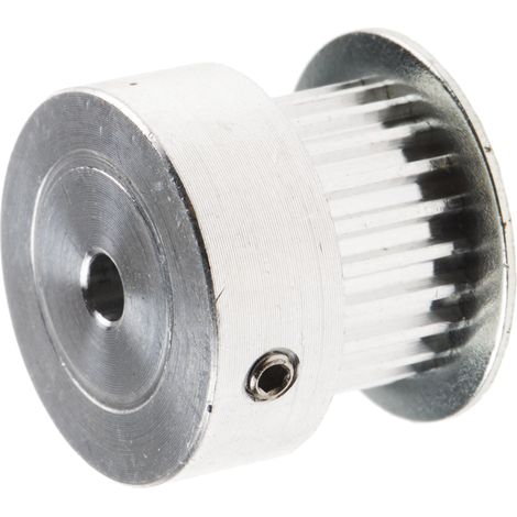 Poulie pour courroie crantée en Aluminium, acier zingué 22 dents , pas de 2mm, alésage 3mm ( Prix pour 1 )
