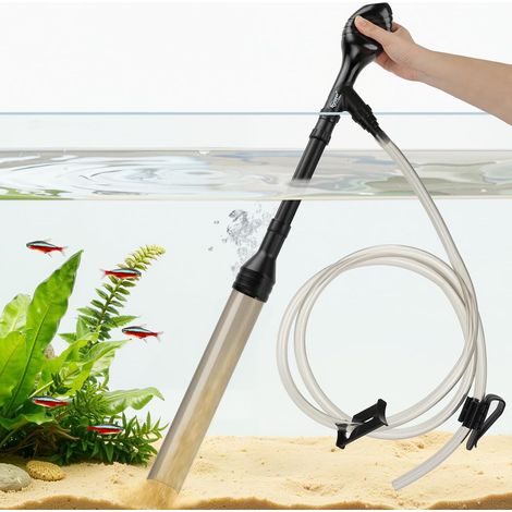 Nettoyeur Manuel de Gravier d'aquarium kit pour Aquarium 969 L/H (1/5)